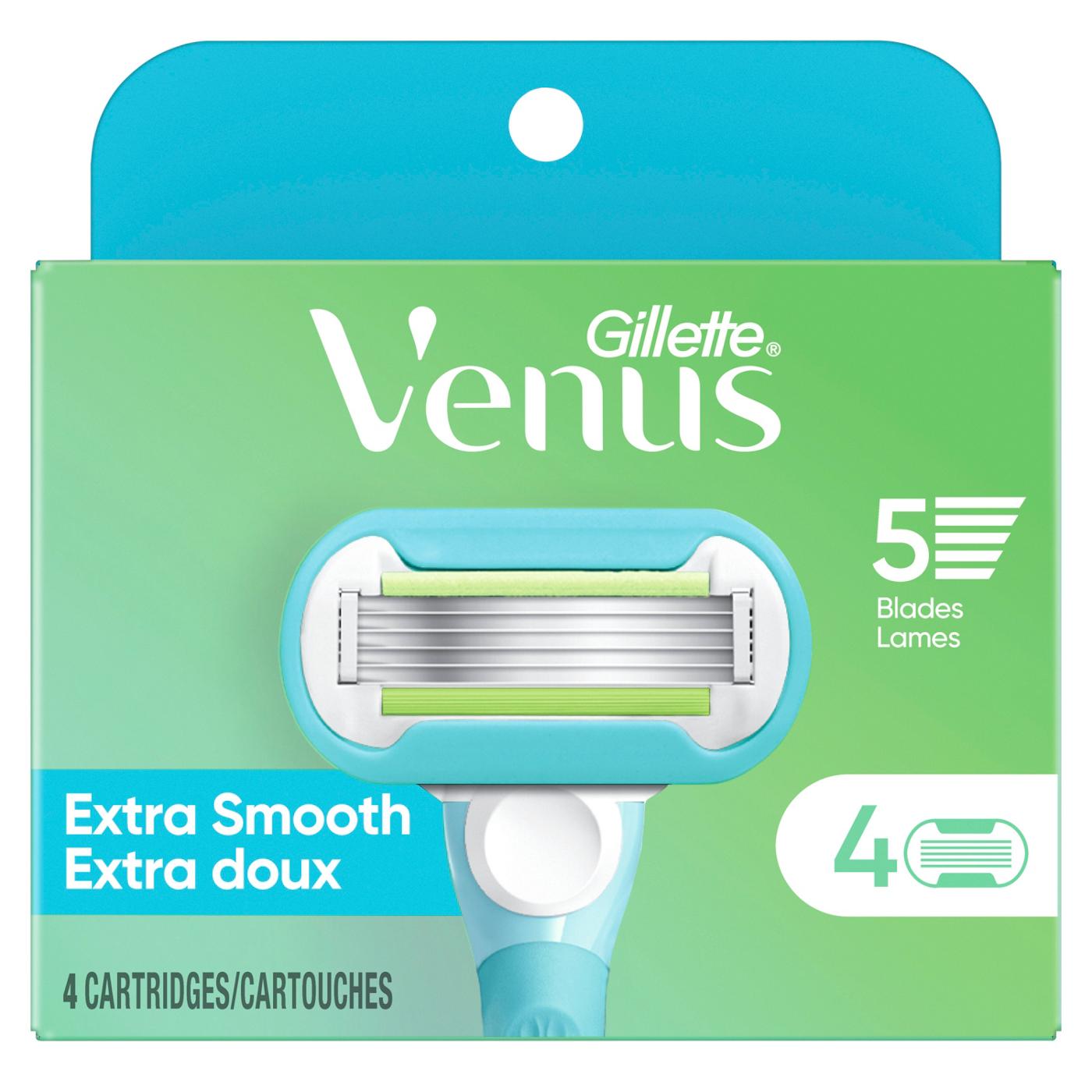 Gillette Venus Extra Smooth Women's Razor Blade Refills; image 3 of 10