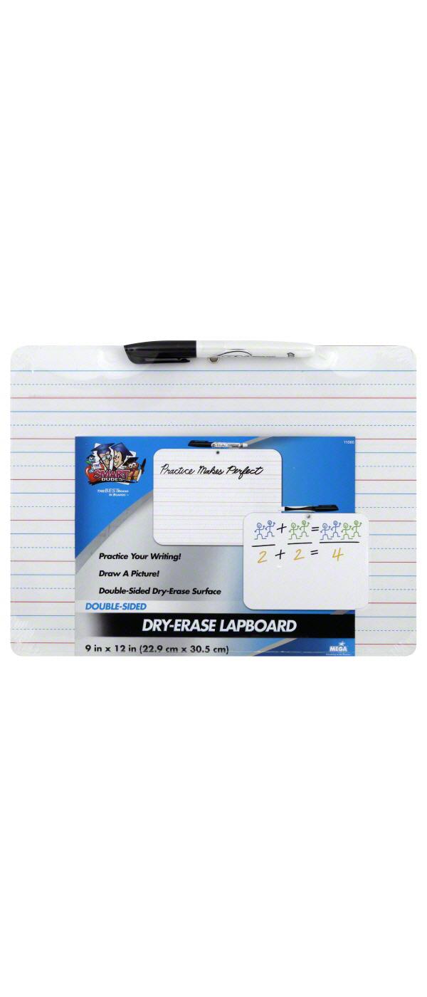 The Board Dudes DoubleSided DryErase Lapboard Shop Bulletin & Dry