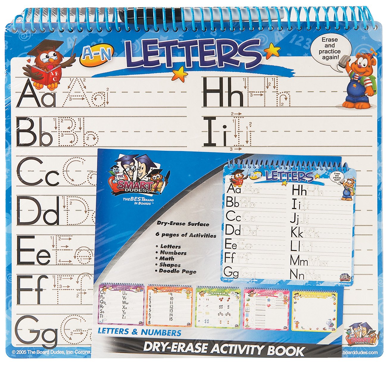 The Board Dudes DryErase Activity Book Shop Planners & Calendars at