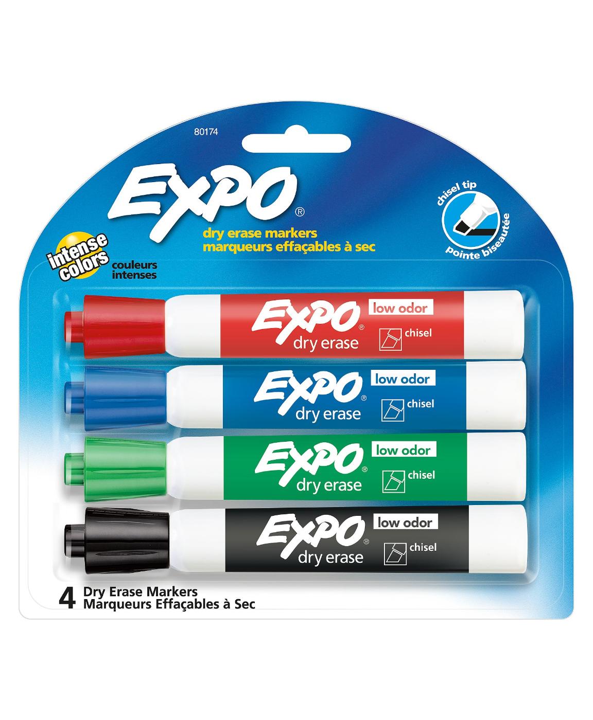 Expo Dry Erase Starter Set with Chisel Tip Markers - Shop Highlighters &  Dry-Erase at H-E-B