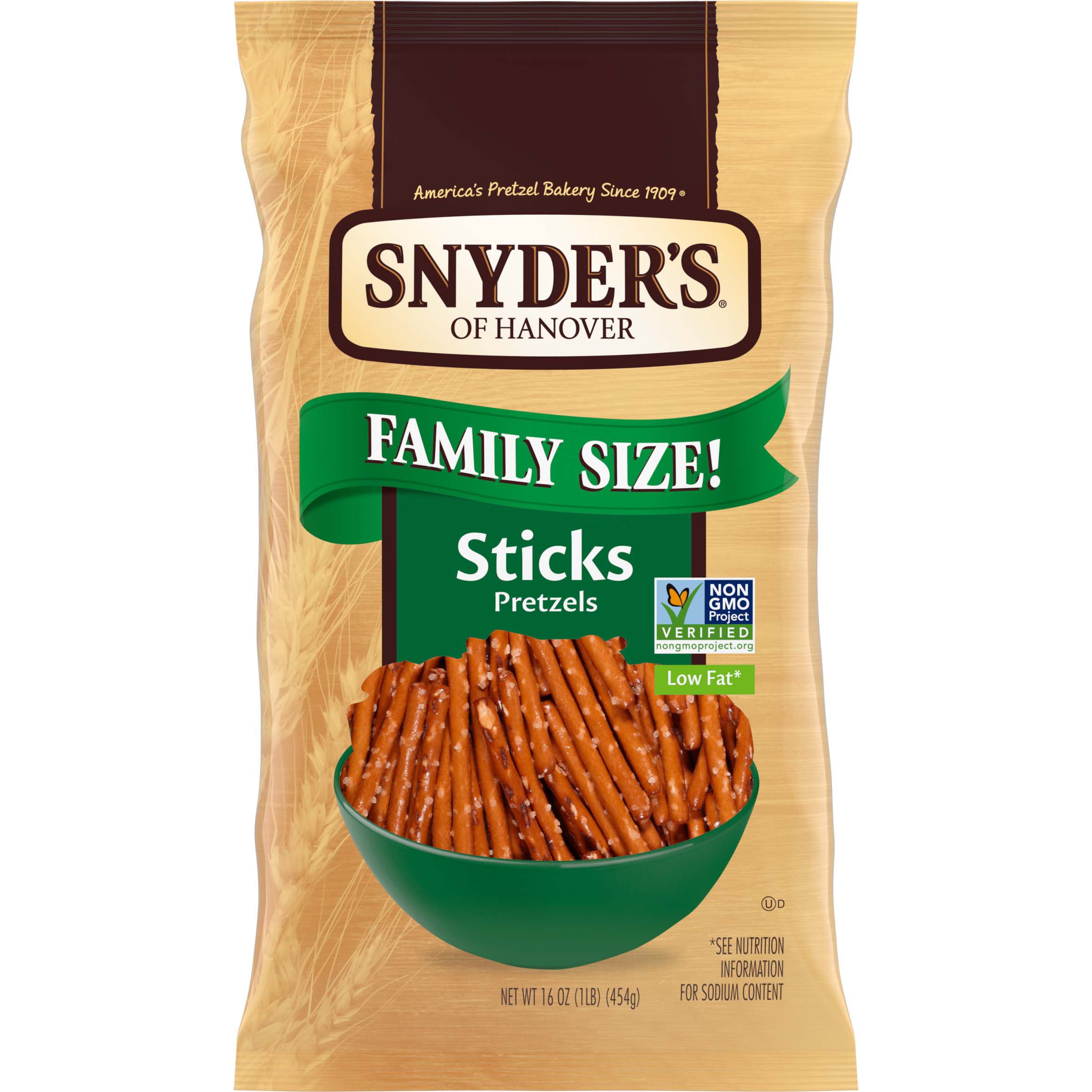Snyders of Hanover Pretzel Sticks Family Size Shop Chips at HEB