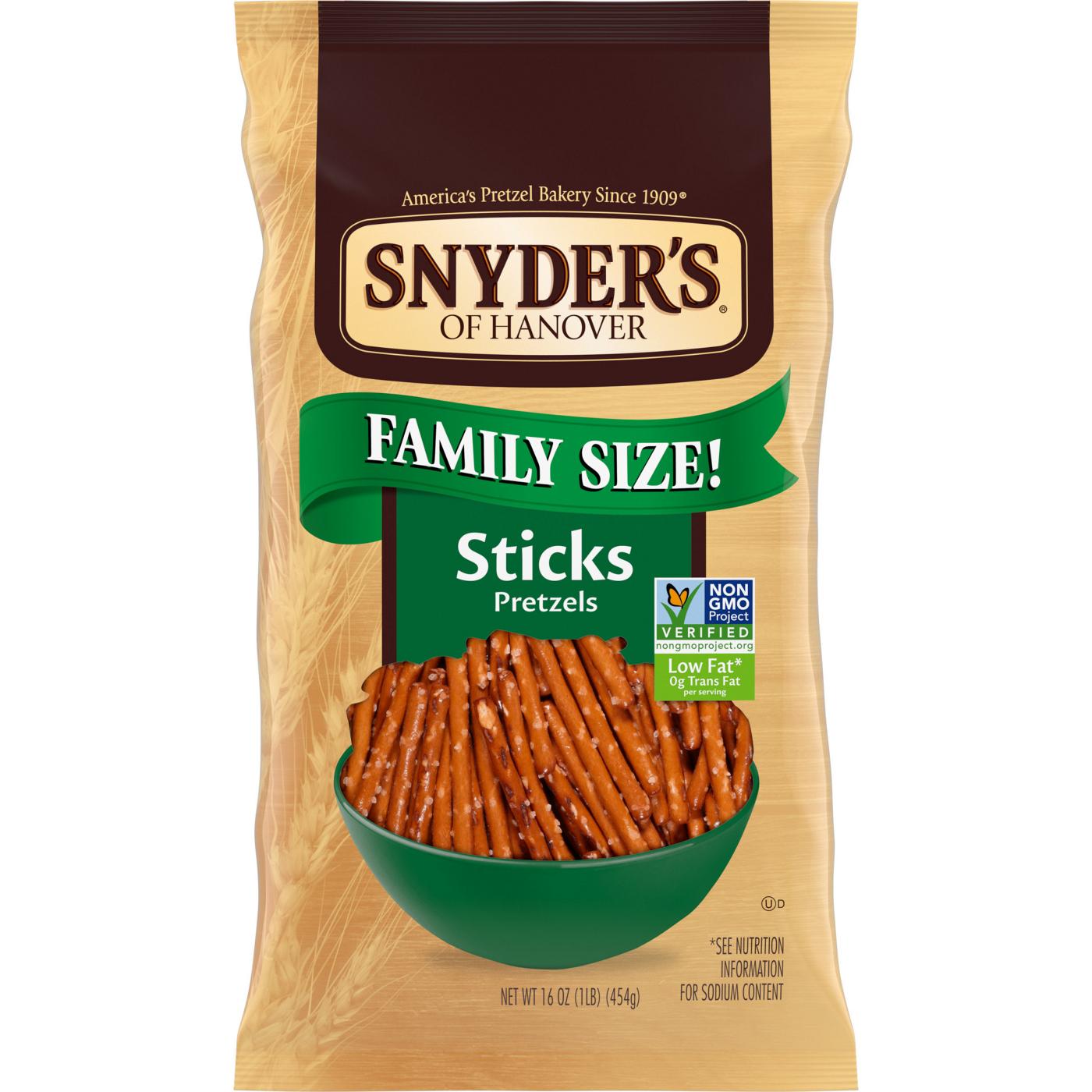 Snyder's of Hanover Pretzel Sticks; image 1 of 2