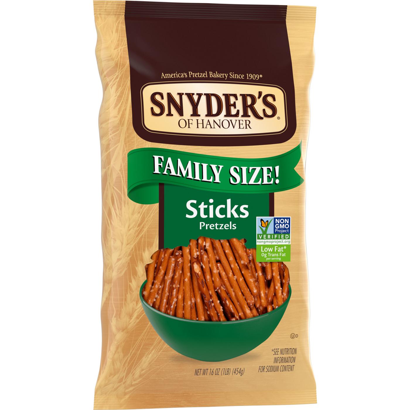 Snyder's of Hanover Pretzel Sticks - Family Size; image 5 of 9