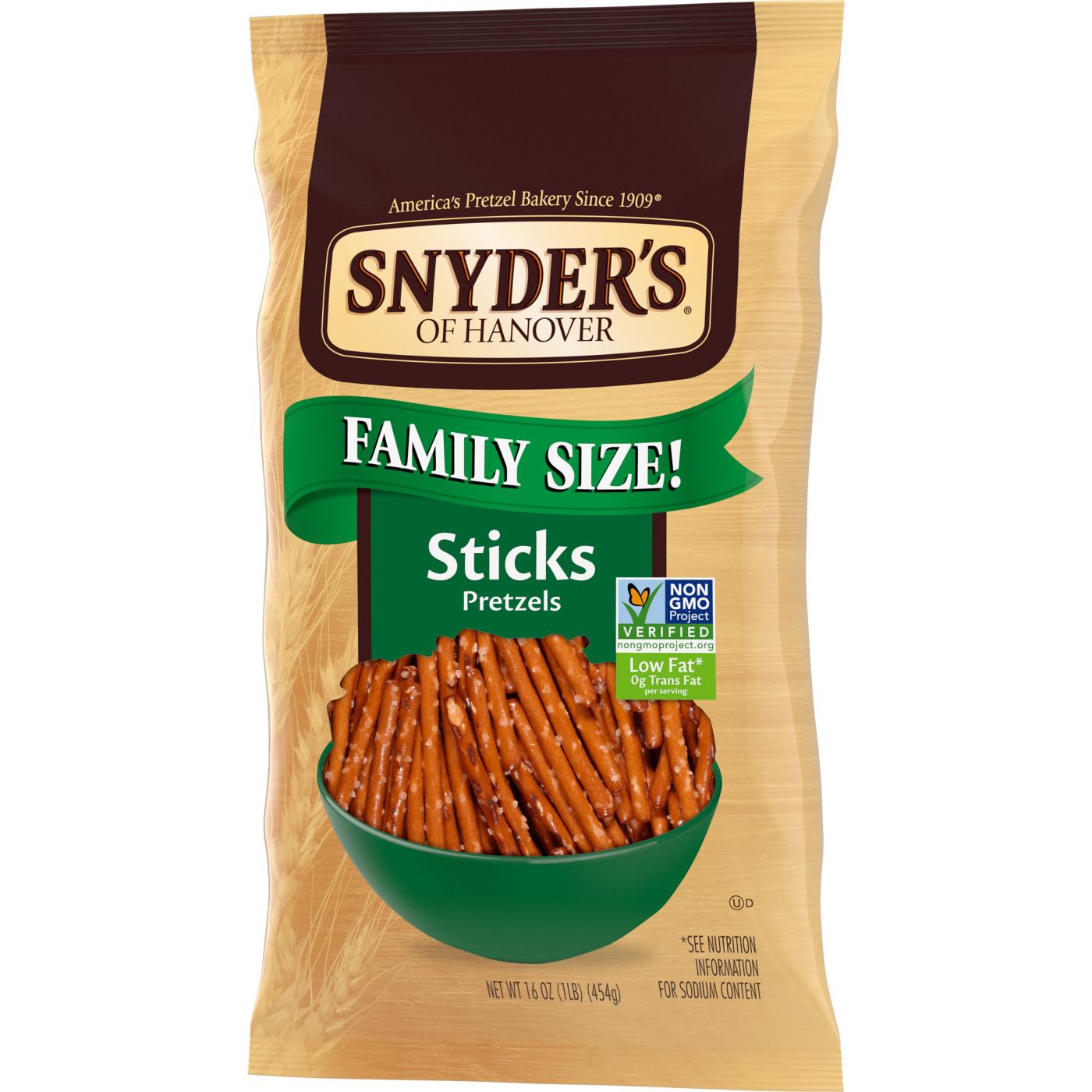 Snyder's of Hanover Pretzel Sticks - Family Size; image 7 of 9