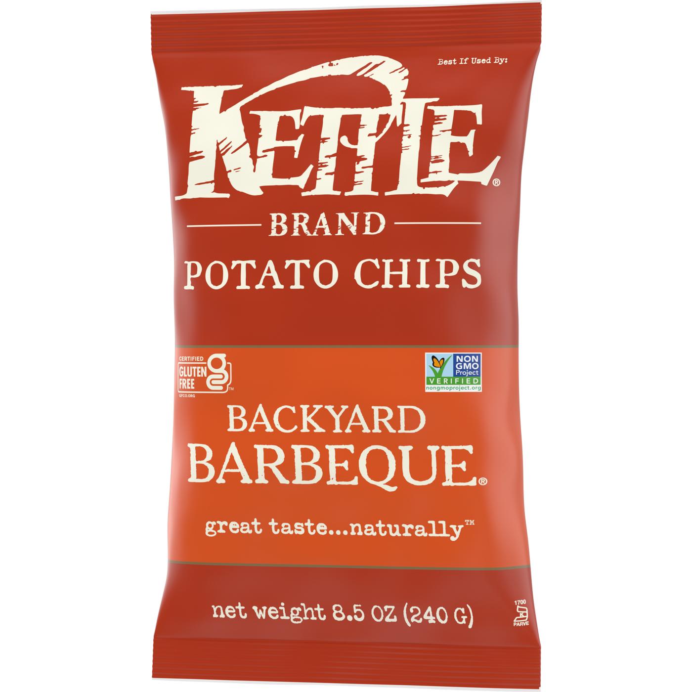 Kettle Brand Barbeque Kettle Potato Chips; image 14 of 15