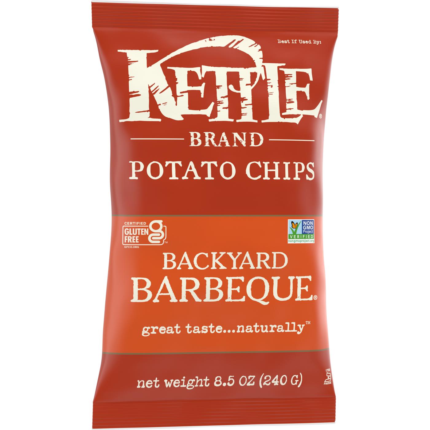 Kettle Brand Barbeque Kettle Potato Chips; image 15 of 15