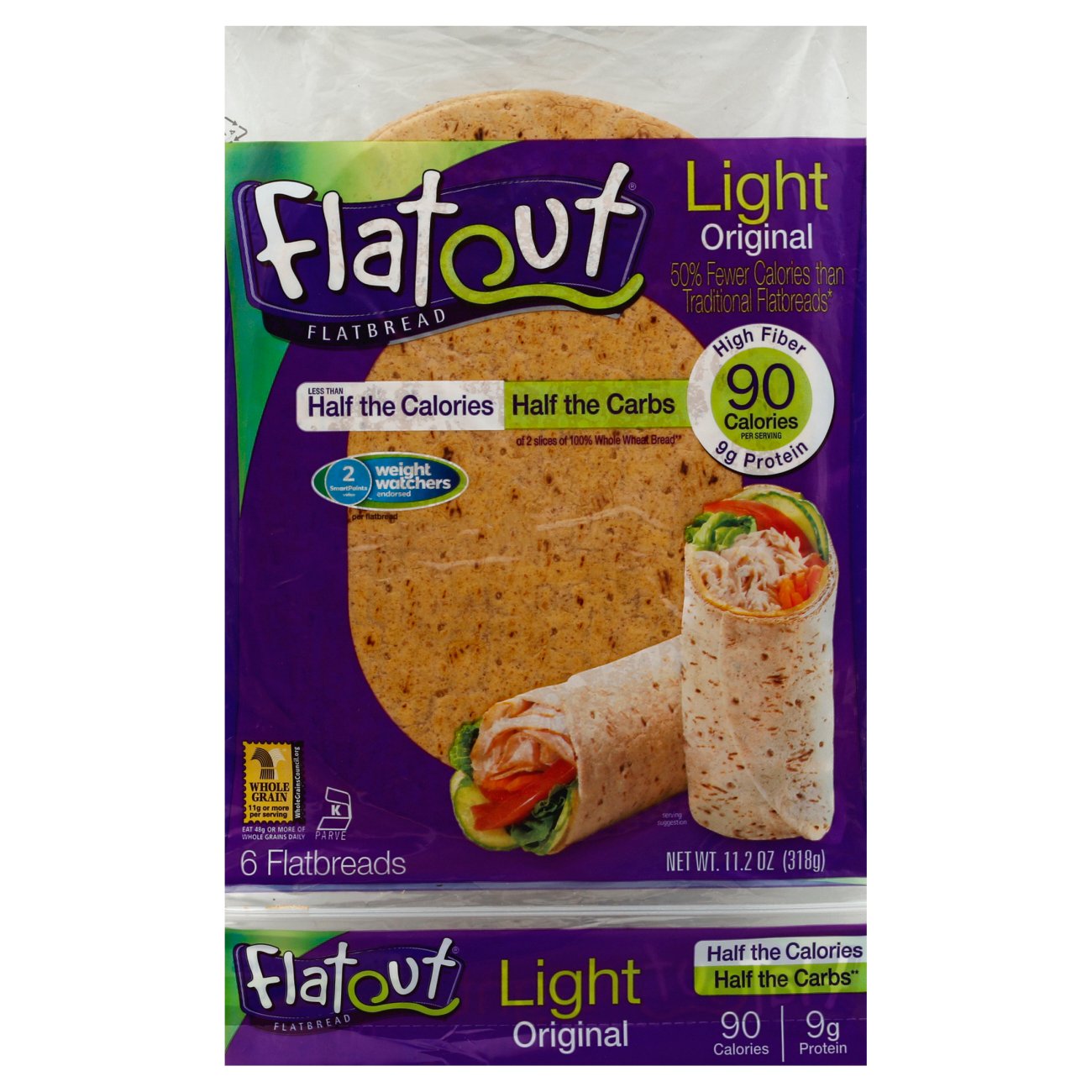 Flatout Light Original Flatbread Wraps - Shop Bread at H-E-B