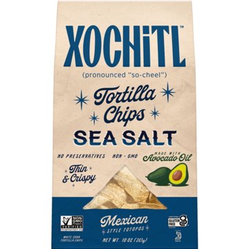 Xochitl Mexican-Style Sea Salt Corn Tortilla Chips, 10 oz