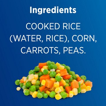 Birds Eye Steamfresh Long Grain White Rice with Mixed Vegetables