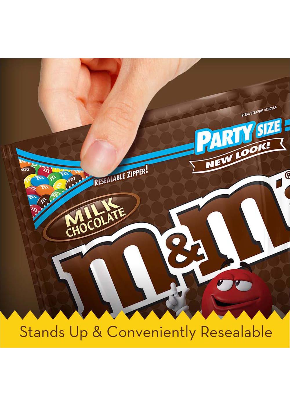M&MS Milk Chocolate Candy Sharing Size Bag, 10.7 oz