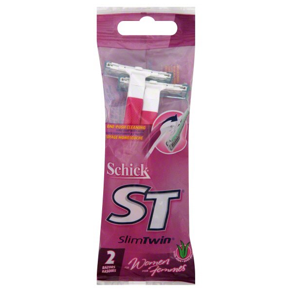 Schick ST SlimTwin Razors For Women Shop Shaving & Hair Removal at HEB