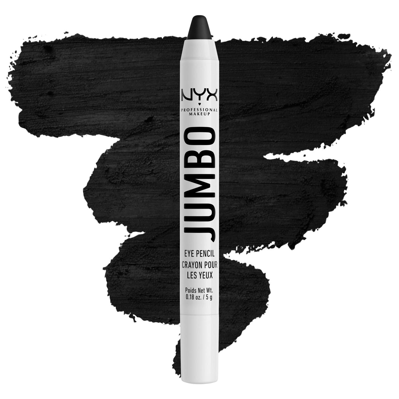 NYX Jumbo Eye Pencil - Black Bean; image 3 of 5