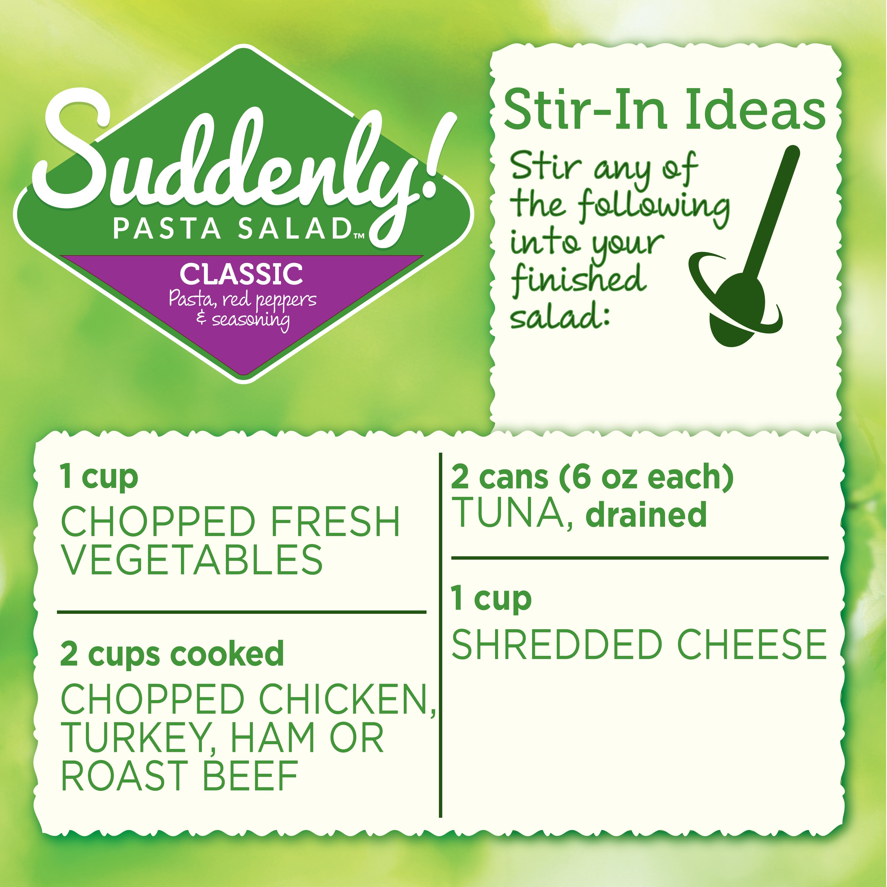 suddenly pasta salad classic dressing Amazon.com: Betty Crocker Suddenly Pasta Salad, Classic Pasta Salad, 15.5  oz : Grocery & Gourmet Food