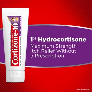 Cortizone 10 Max Strength Intensive Healing Itch Relief Cream, 2 oz