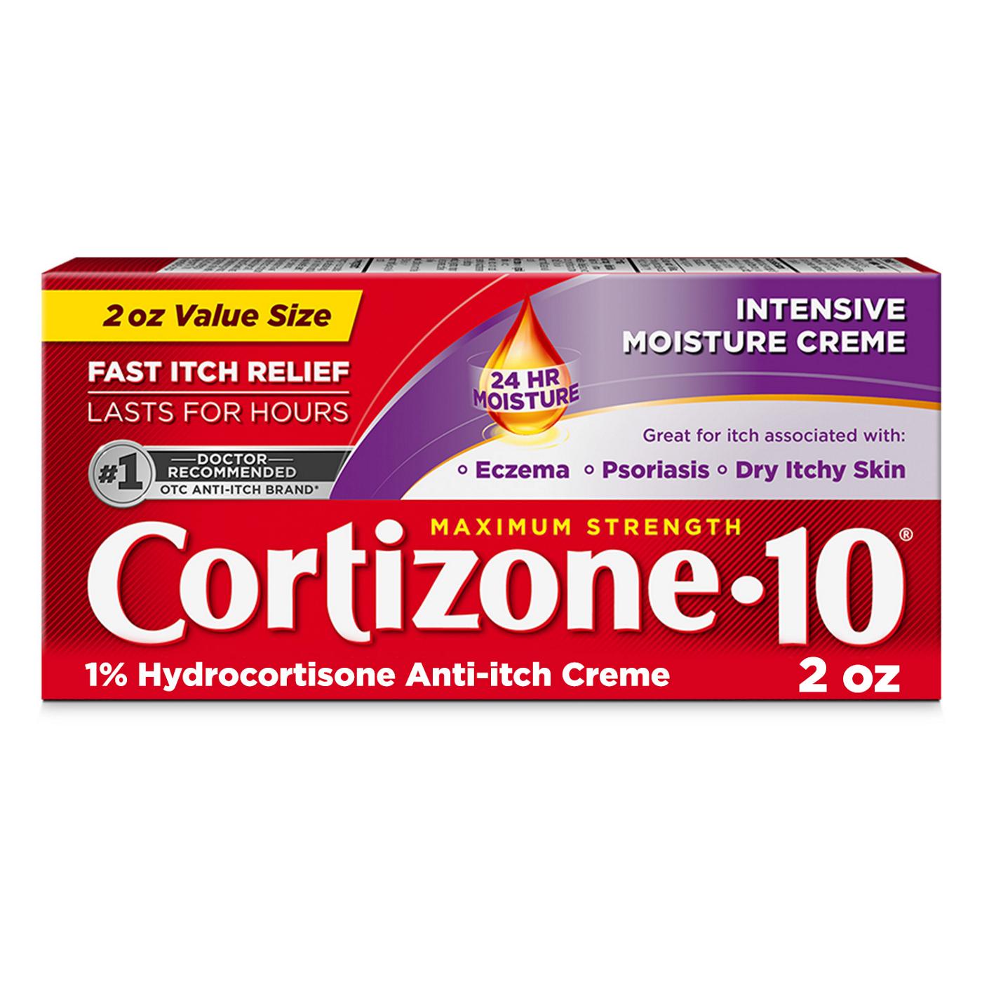 Cortizone 10 Intensive Moisture Anti-Itch Cream; image 8 of 9