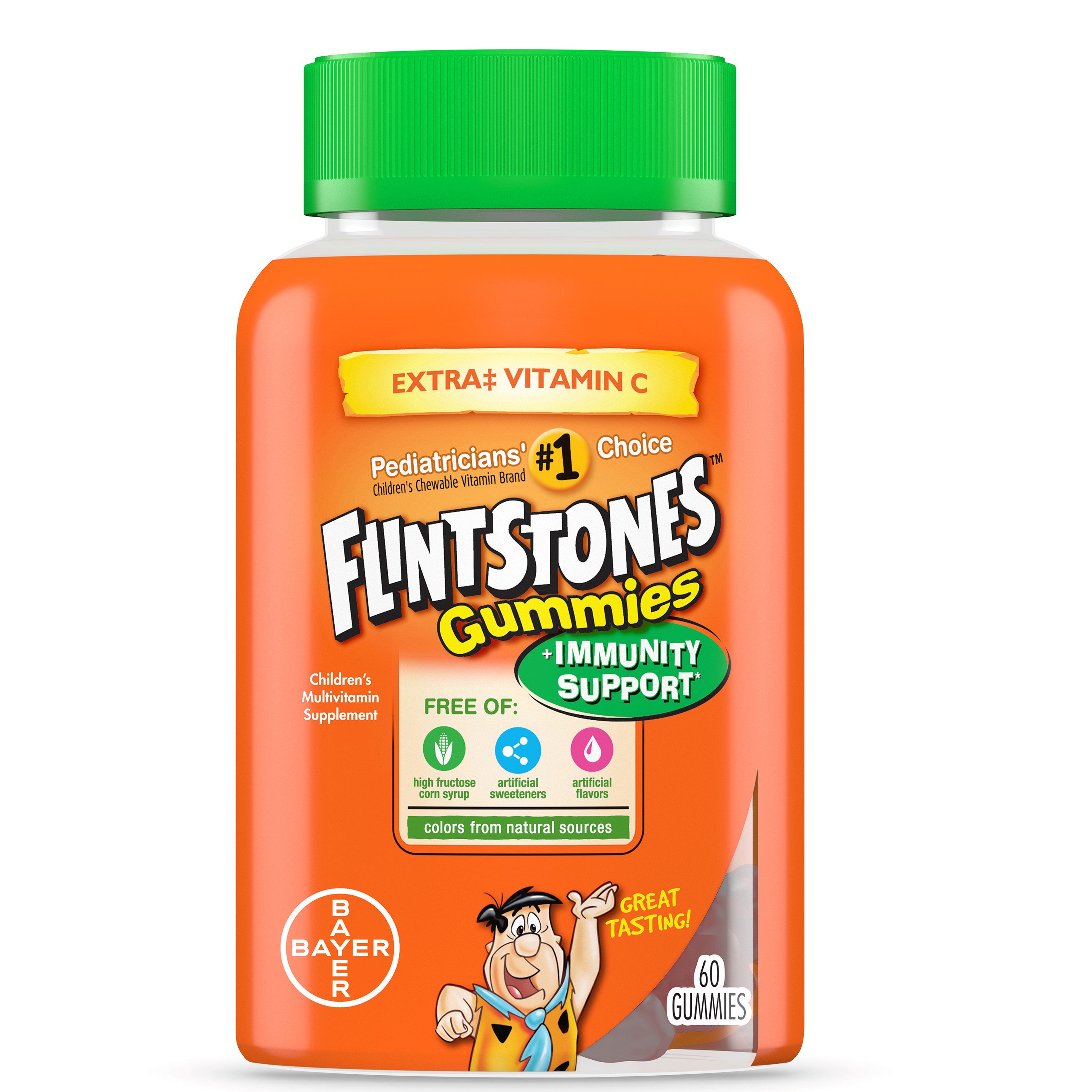 Flintstones Children's Complete Multivitamin Gummies Plus Immunity Support, 60 ct