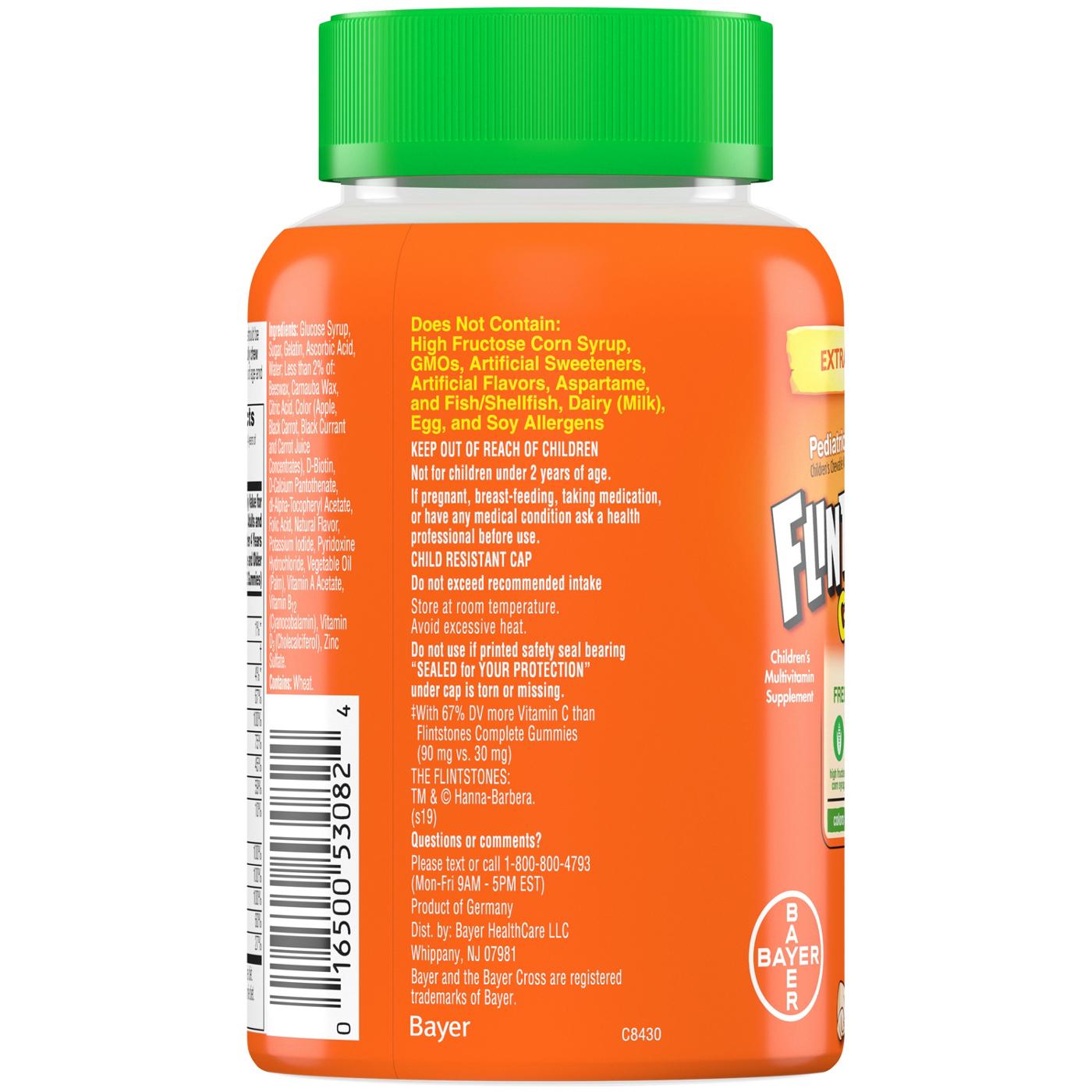 Flintstones Children's Complete Multivitamin Gummies Plus Immunity Support; image 4 of 6