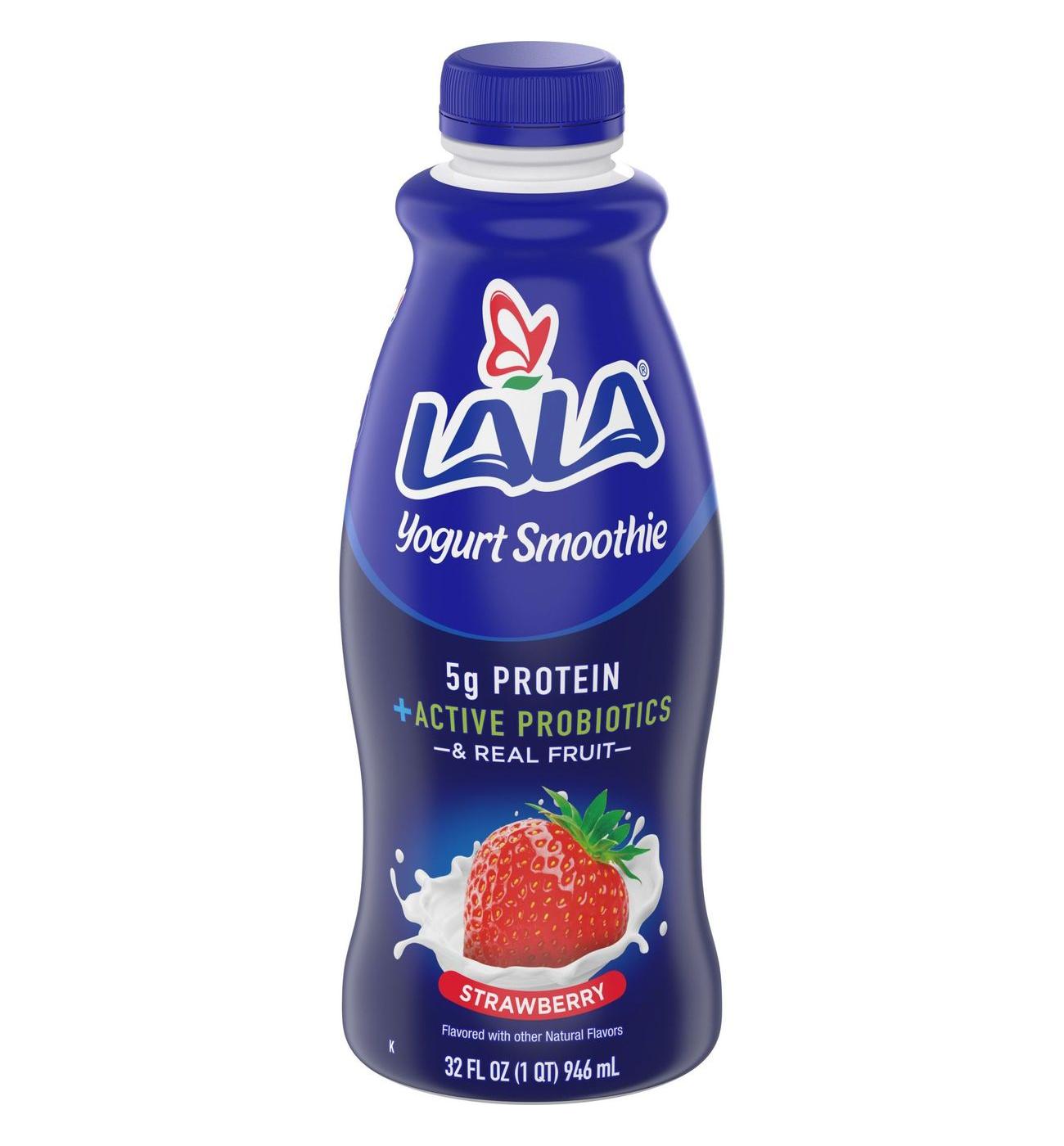 LALA Wild Strawberry Yogurt Drink - Shop Shakes & smoothies at H-E-B