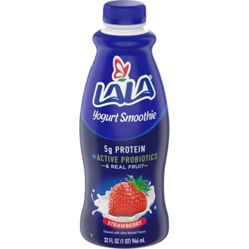 LALA Wild Strawberry Yogurt Drink, 32 oz