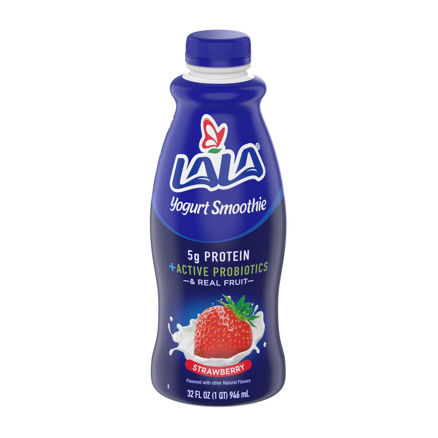 LALA Wild Strawberry Yogurt Smoothie; image 1 of 2