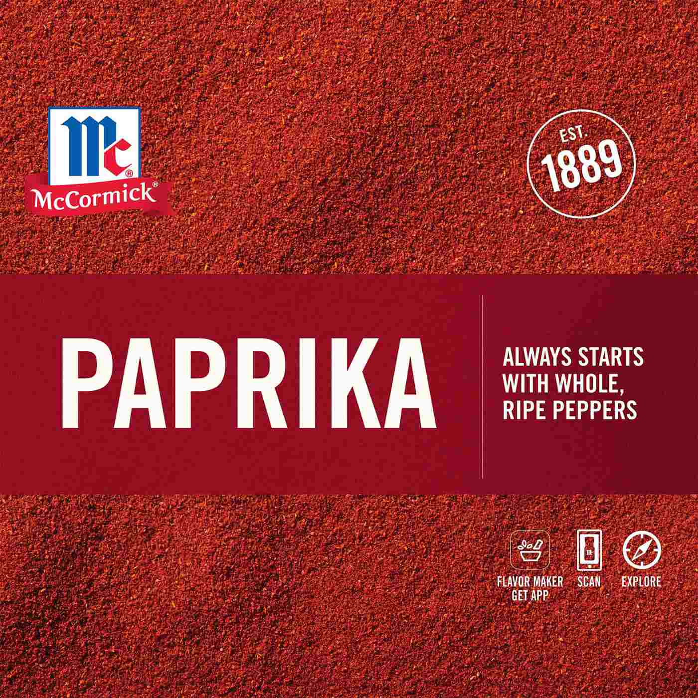 McCormick Gourmet Organic Paprika; image 2 of 5