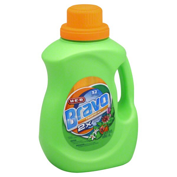 HEB Bravo 2X Concentrate Tropical Detergent Shop Laundry at HEB