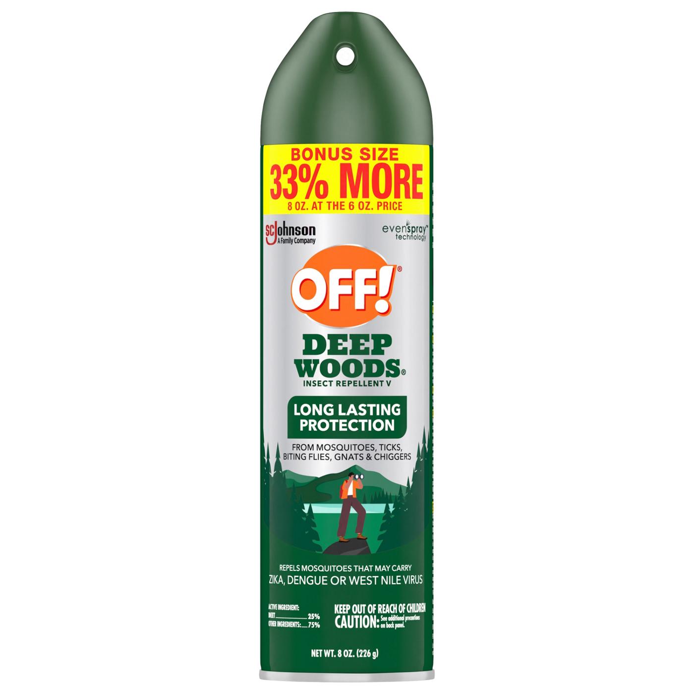 Off! Deep Woods Insect Repellant V; image 1 of 2