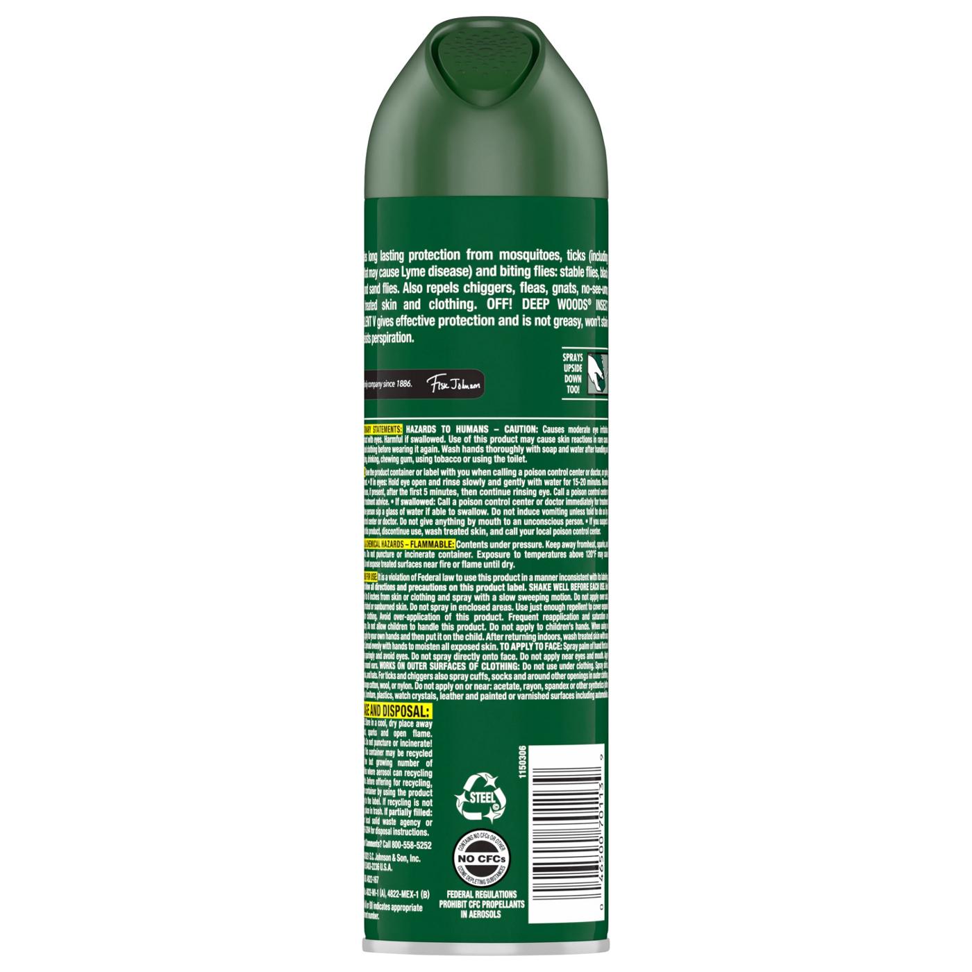 Off! Deep Woods Insect Repellant V; image 2 of 2