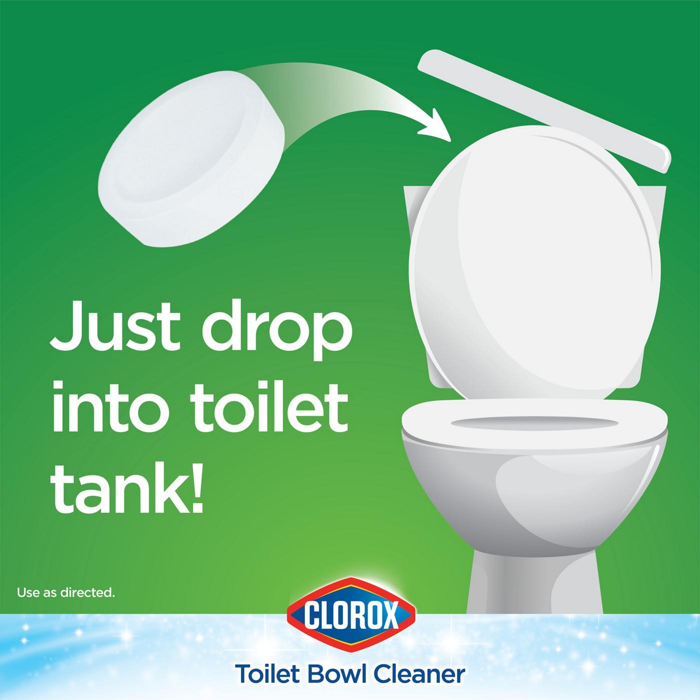 Clorox Bleach Ultra Clean Toilet Tablets; image 3 of 9