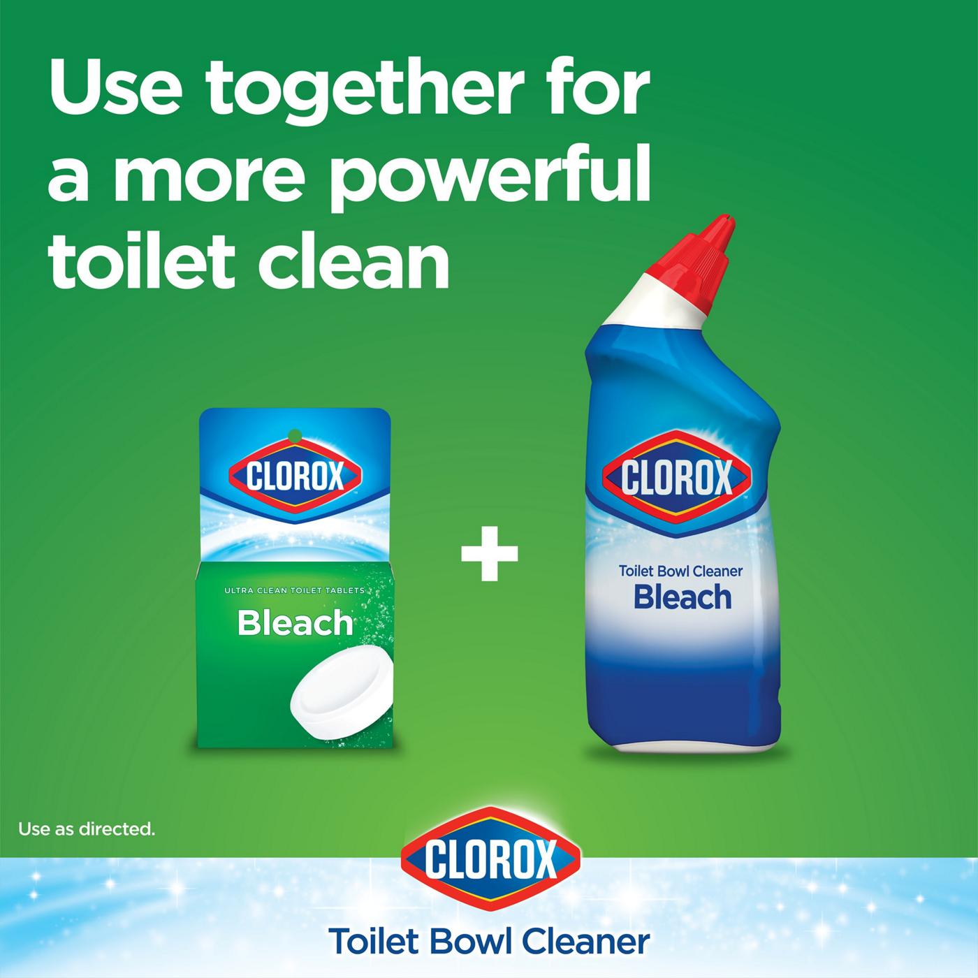 Clorox Bleach Ultra Clean Toilet Tablets; image 6 of 9
