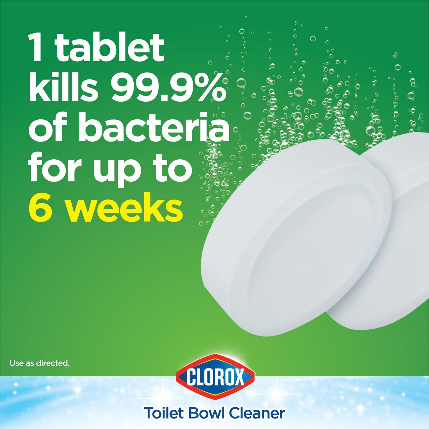 Clorox Bleach Ultra Clean Toilet Tablets; image 9 of 9