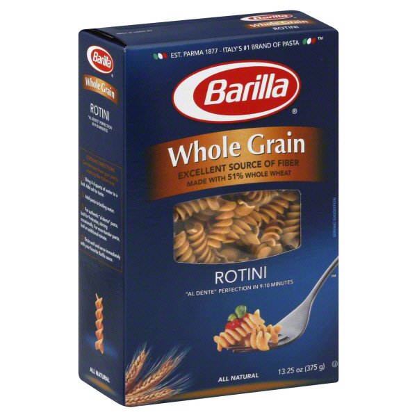 Barilla Whole Grain Rotini Shop Pasta & Rice at HEB