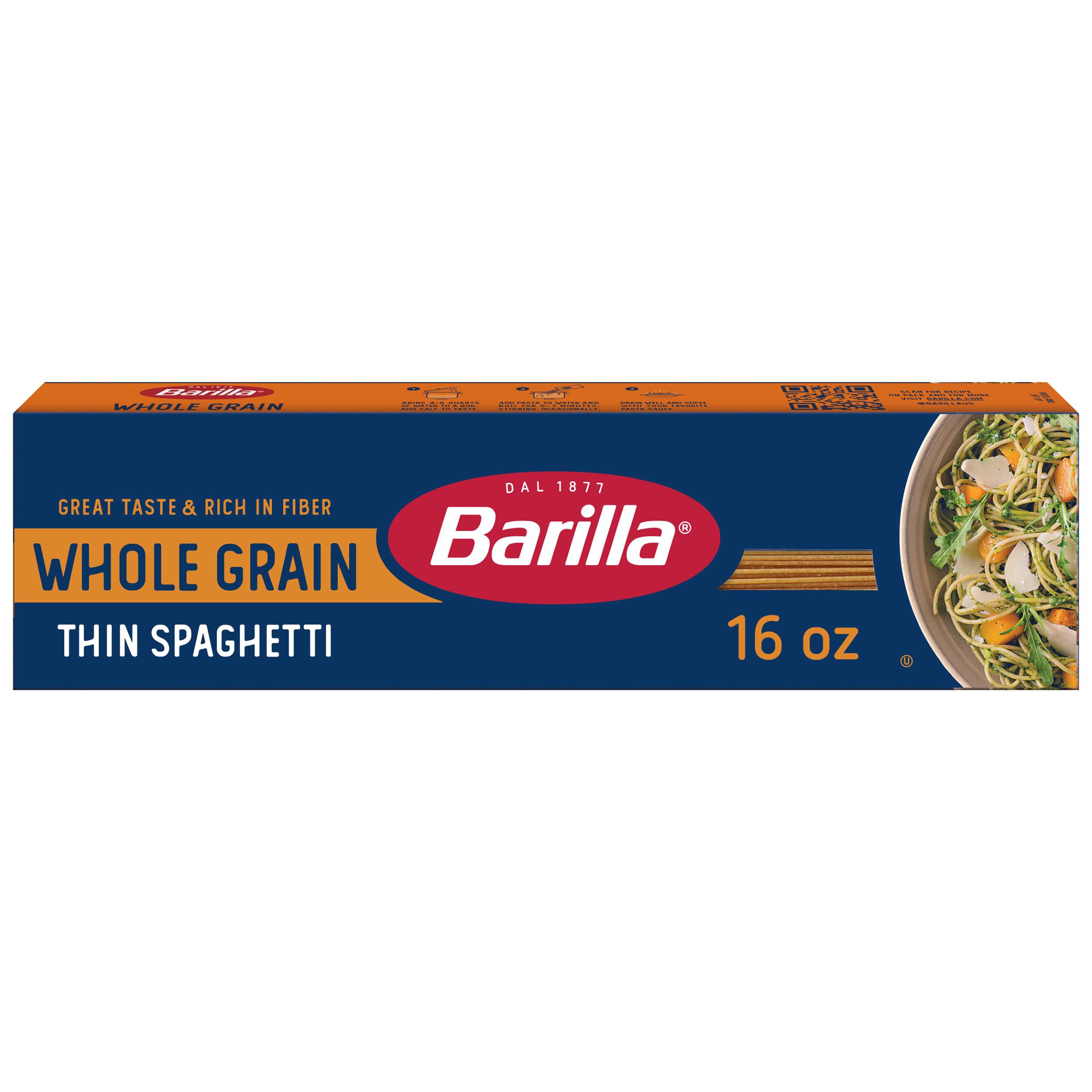 Barilla Whole Grain Thin Spaghetti - Shop Pasta At H-E-B