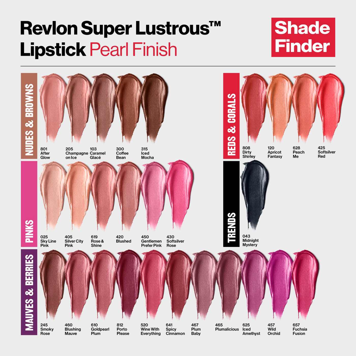 Revlon Super Lustrous Lipstick,  Rose & Shne; image 8 of 8