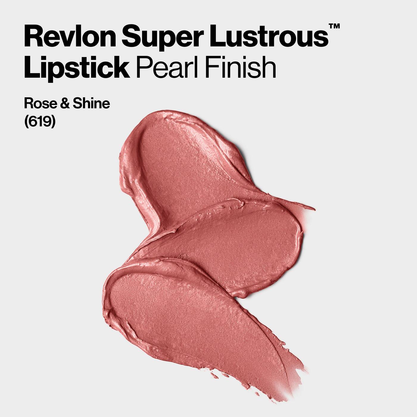Revlon Super Lustrous Lipstick,  Rose & Shne; image 5 of 6