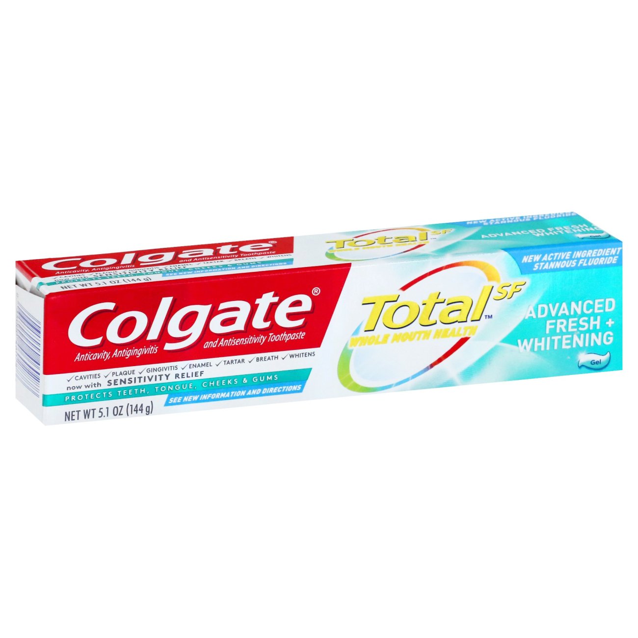 Colgate Total Advanced Fresh Whitening Anticavity Fluoride And Antigingivitis Toothpaste Shop 