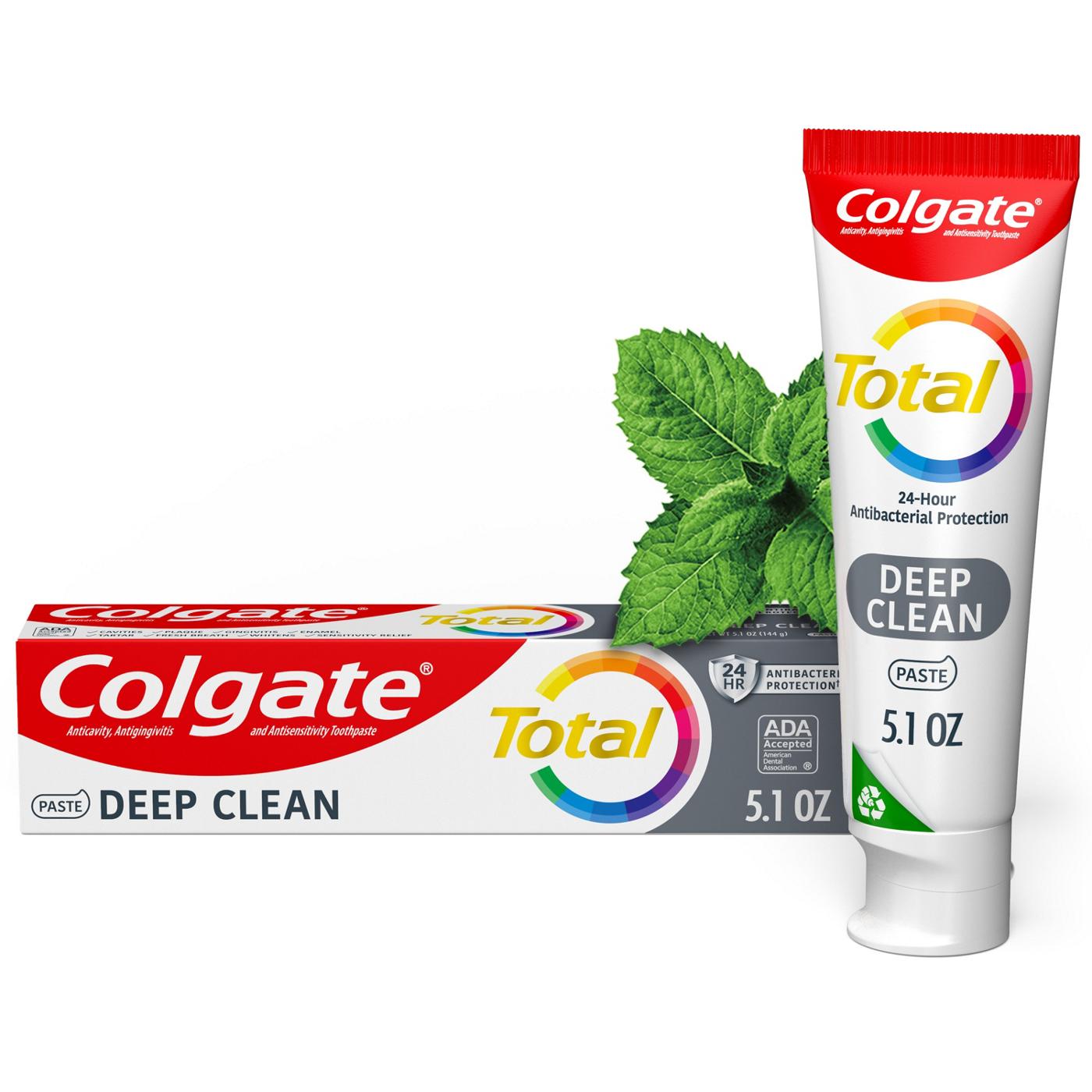 Colgate Total Deep Clean Toothpaste; image 2 of 12
