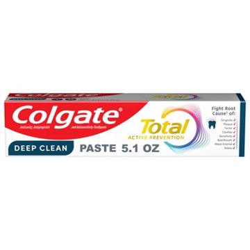 Colgate Total Toothpaste - Deep Clean, 5.1 oz