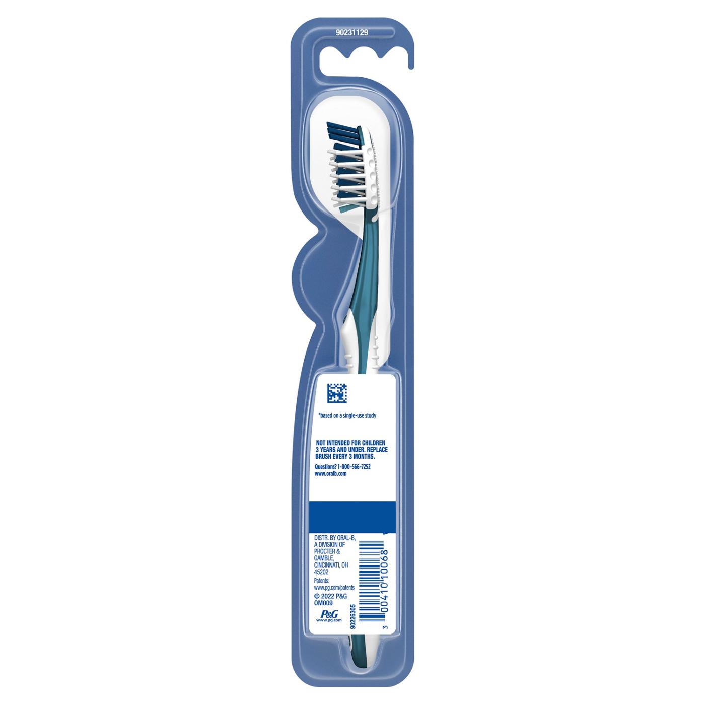 Oral-B CrossAction All In One Medium Toothbrush; image 3 of 10