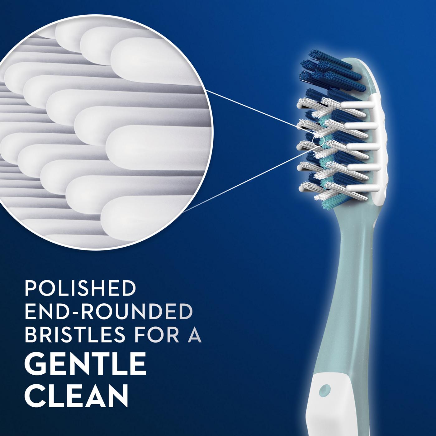 Oral-B CrossAction All In One Medium Toothbrush; image 7 of 10