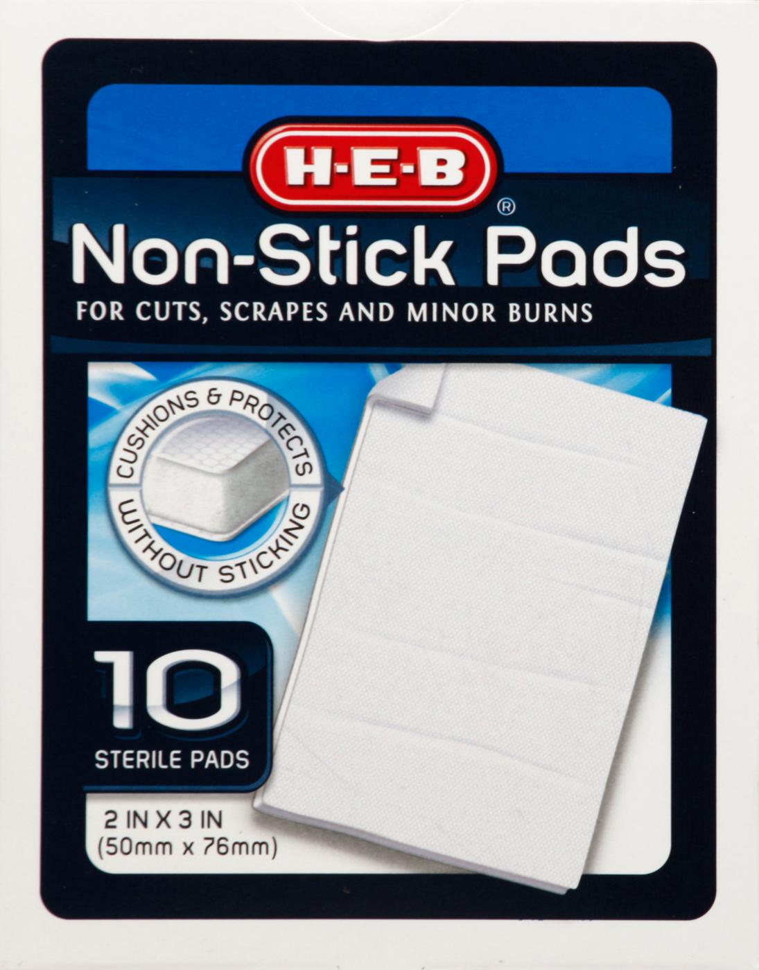 H-E-B Non-stick Sterile Pads; image 1 of 2