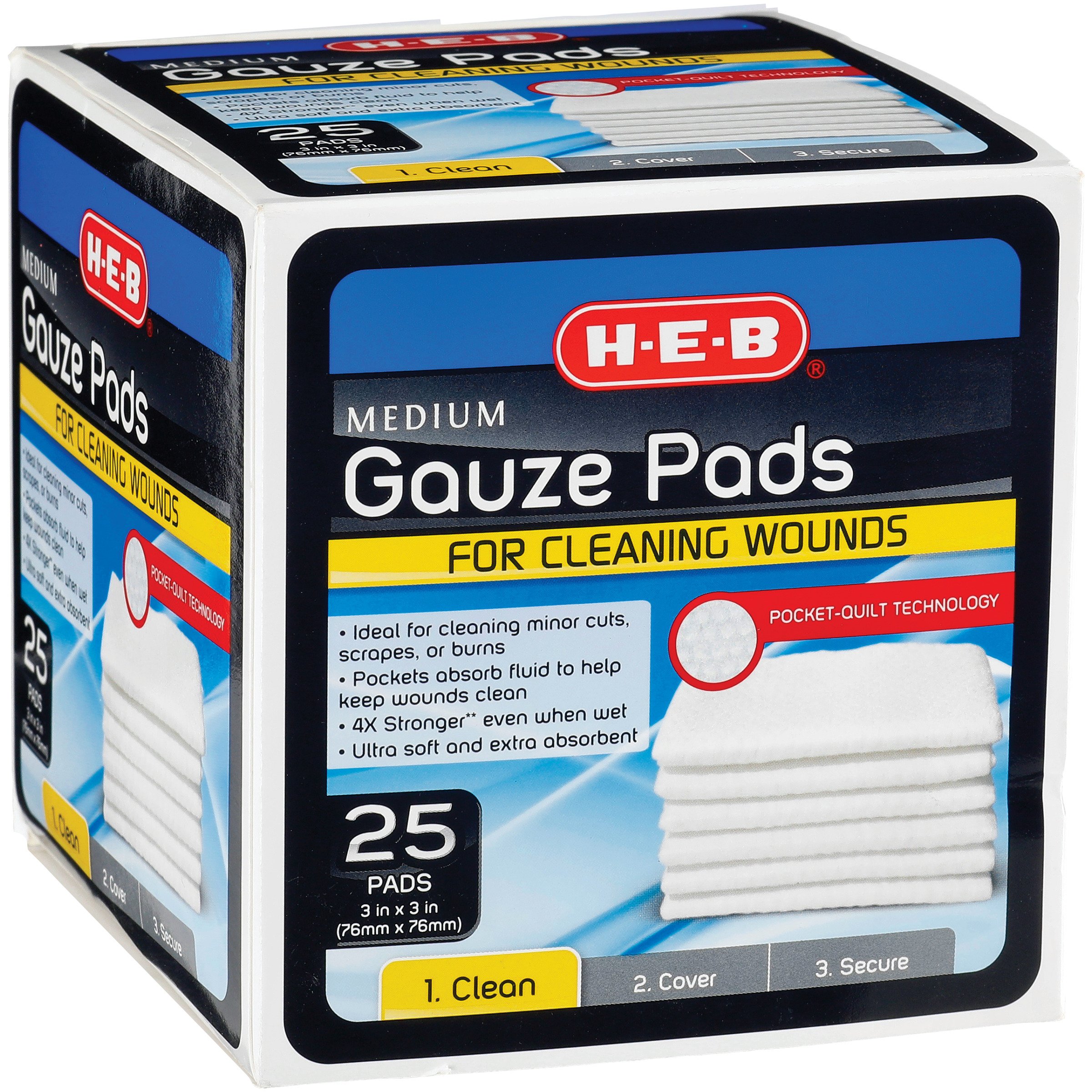 H E B Gauze Pads Shop Bandages Gauze At H E B