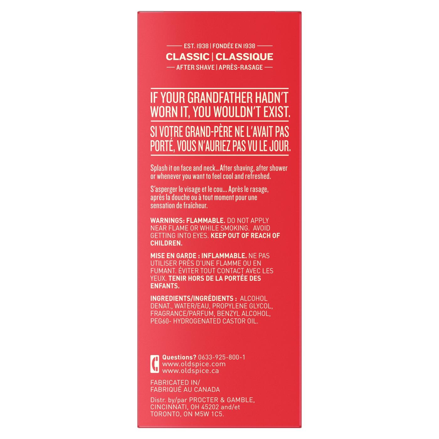 Old Spice Men's After Shave, Classic Scent; image 6 of 7