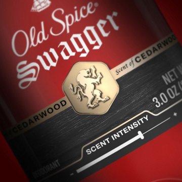 Old Spice Red Collection Deodorant for Men, Swagger Scent, Aluminum Free, 3.0oz