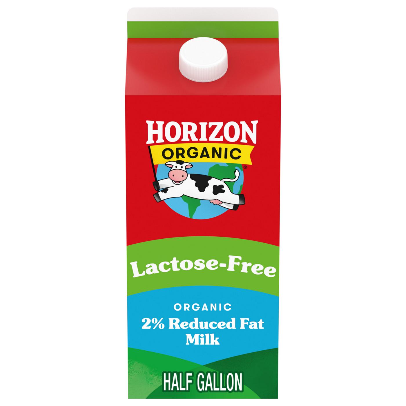 Horizon Organic Lactose Free Milk, 2% Reduced Fat Milk; image 1 of 6