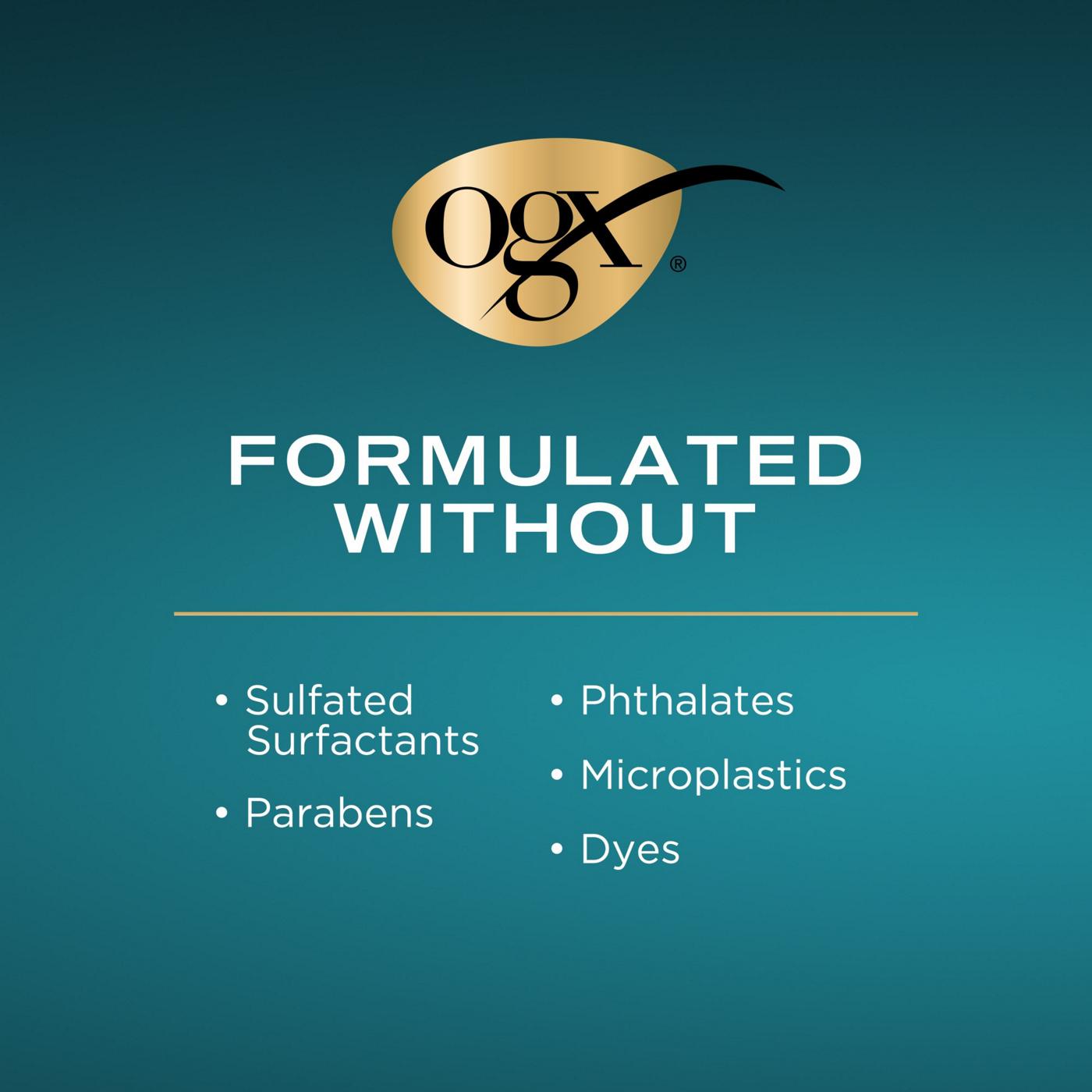 OGX Nourishing + Coconut Milk Moisturizing Shampoo; image 2 of 8