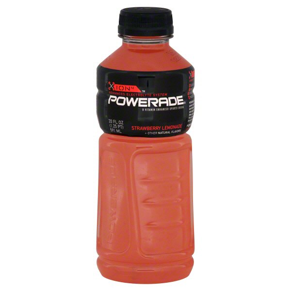 Powerade Ion4 Strawberry Lemonade Sports Drink Shop Sports & Energy
