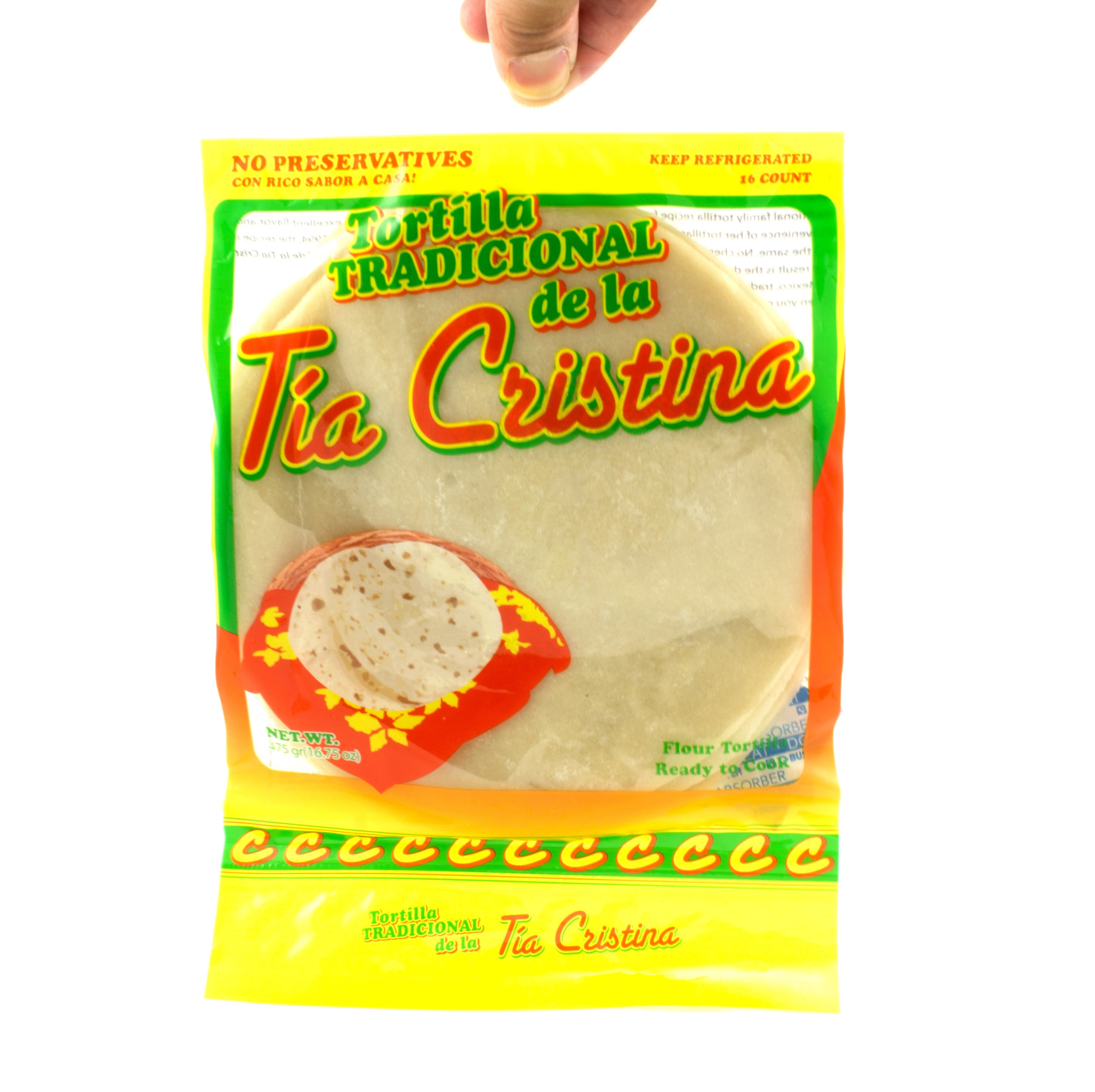 La Tia Cristina Flour Tortillas Shop Tortillas at HEB