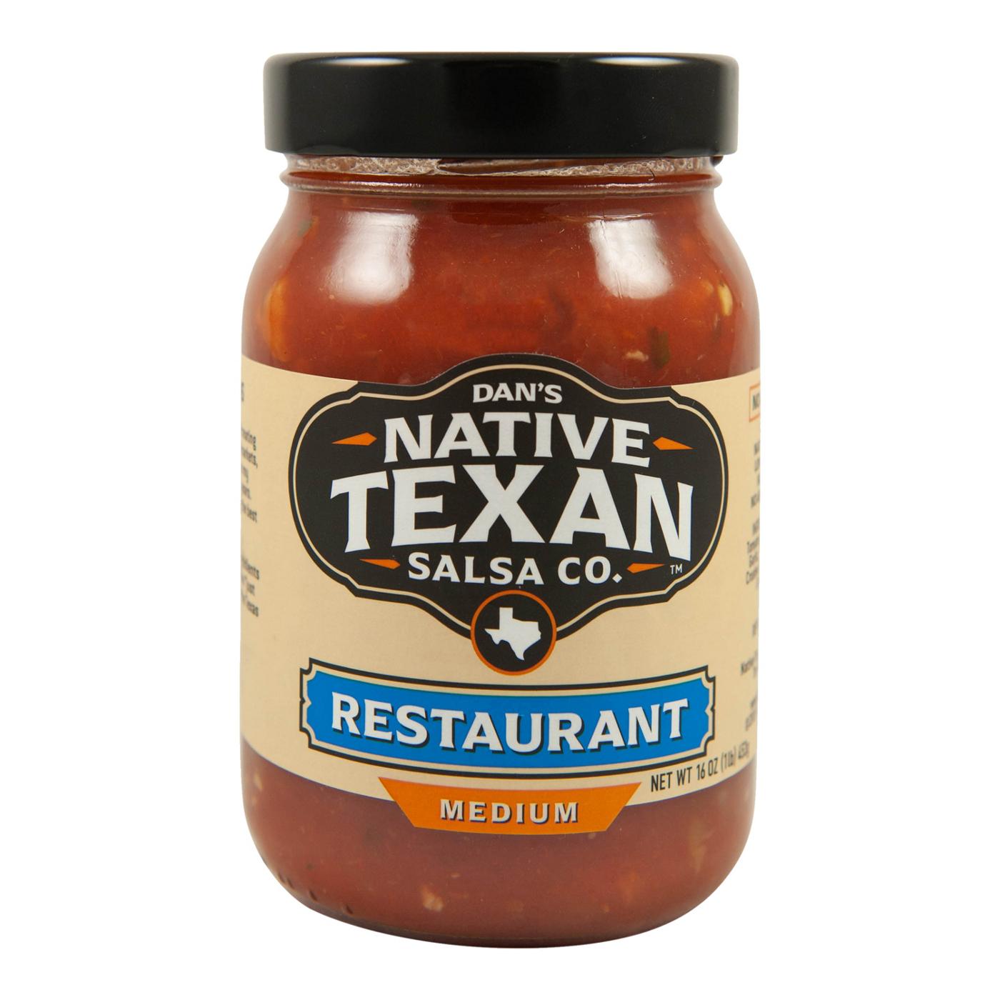 Native Texan Medium Restaurant Style Salsa; image 1 of 2