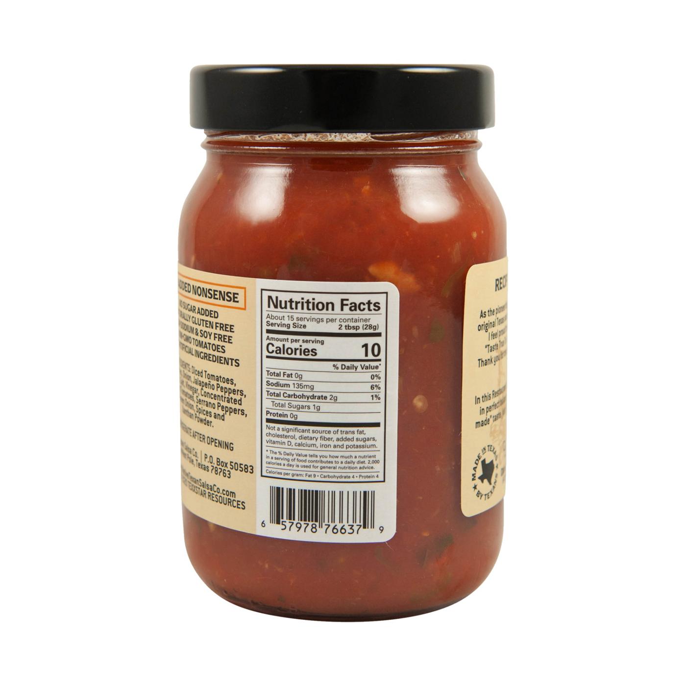 Native Texan Medium Restaurant Style Salsa Shop Salsa & dip at HEB